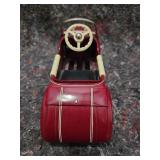 Hallmark Kiddie Car Vintage 1940s Maroon Pedal Car