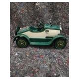 Hallmark Kiddie Car Vintage 1926 Speedster Steelcraft Pedal Car - Green and Cream