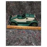 Hallmark Kiddie Car Vintage 1926 Speedster Steelcraft Pedal Car - Green and Cream