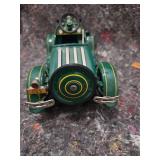 Hallmark Kiddie Car Vintage 1926 Speedster Steelcraft Pedal Car - Green and Cream