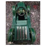 Hallmark Kiddie Car Vintage 1926 Speedster Steelcraft Pedal Car - Green and Cream