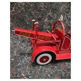 Hallmark Kiddie Car 1935 Vintage A.F.D. Fire Tender Toy Truck