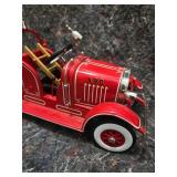 Hallmark Kiddie Car 1935 Vintage A.F.D. Fire Tender Toy Truck
