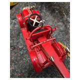 Hallmark Kiddie Car 1935 Vintage A.F.D. Fire Tender Toy Truck