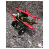 1930 Hallmark Kiddie Car Spirit of Christmas Custom Biplane