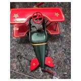 1930 Hallmark Kiddie Car Spirit of Christmas Custom Biplane