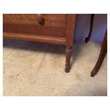 4 DRAWER ANTIQUE WOOD DRESSER-  UNB