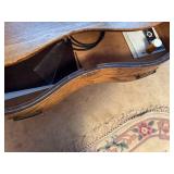 ANTIQUE OAK CHEST OF 2 DRAWER-  UNB