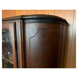 ANTIQUE CHINA HUTCH CABINET 32" W x 19" D x 61" H- DR