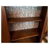 ANTIQUE CHINA HUTCH CABINET 32" W x 19" D x 61" H- DR