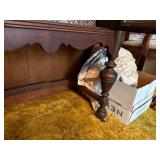 ANTIQUE CHINA HUTCH CABINET 32" W x 19" D x 61" H- DR