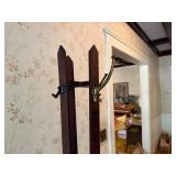 ANTIQUE WALNUT HALL TREE- LR