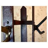 ANTIQUE WALNUT HALL TREE- LR