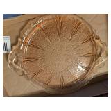 PINK DEPRESSION 3pcs (PLATTER & 2 BOWLS)- LR