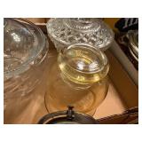 CANDY DISHES X 2/ BOWL WITH LEGS X 2- FR