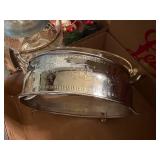 CASSEROLE DISHES W/ METAL STANDS- FRT