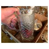 GLASS PITCHER/ VASES/ ICE CONTAINER/ PERFUME BOTTLE- FRT