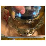 CASSEROLE DISHES X 2 W/ METAL STANDS- FRT