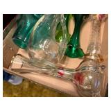 GLASS BUD VASES x 6 pcs. MISCELLANEOUS- FRT