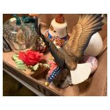 MISCELLANEOUS DECOR W/ BELLS/ EAGLE/ EGGS BOX x 14 pcs.- FRT
