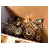 SILVER PLATE TABLE SET BOX 12 PCS- FRT