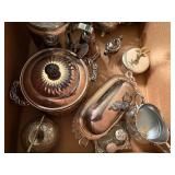 SILVER PLATE TABLE SET BOX 12 PCS- FRT