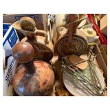 COLLECTIBLE WHISKEY BOTTLES/ PLATES & MISC.- FRT