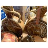 COLLECTIBLE WHISKEY BOTTLES/ PLATES & MISC.- FRT