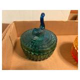 SWAN DISHES W/ LIDS X 2- FRT