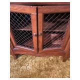 2 DOOR WASH STAND TABLE WITH DRAWER- FR