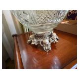 PEDESTAL PUNCH BOWL W/ LADLE- FR