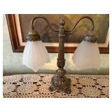 DOUBLE GLOBE VINTAGE LAMP- FR