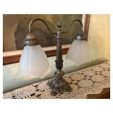 DOUBLE GLOBE VINTAGE LAMP- FR