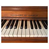 HOBART M. CABLE PIANO W/ PADDED BENCH- FR