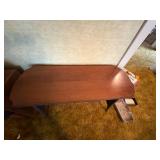 WICKER & WOOD TOP TABLE 4