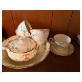USA EGGSHELL NAUTILUS CHINA SET- DR
