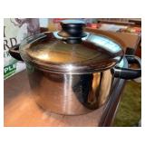 SALAD MASTER ELECTRIC SKILLET W/ LID & COOKING POT W/ LID- DR