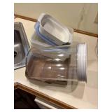 TUPPERWARE/ PLASTIC WARE CONTAINERS- KC