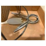 ANTIQUE COLANDER JUICER/ STRAWBERRY BOXES/ FLOUR SIFTERS- KC