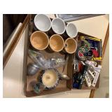 CUPS/ NUT CRACKERS & MISCELLANEOUS FLATS X2- K