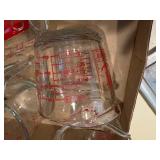 GLASS MEASURING CUPS X6 ( 1C/2C/4C)- K
