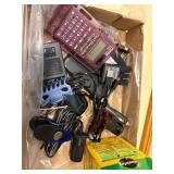 MIRACLE GROW/ OLD PHONE/ CHARGER & MISCELLANEOUS- K