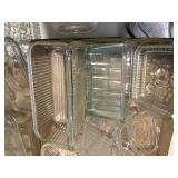 REFRIGERATOR DISHES X5 W/ EXTRA LIDS (2X FLATS)- K