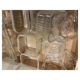 REFRIGERATOR DISHES X5 W/ EXTRA LIDS (2X FLATS)- K