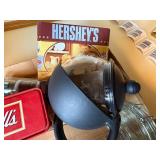 RECIPE BOXES/ SPAGHETTI CONTAINER/ GLASSWARE- KC