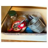 SIFTER/ POTATO MASHER/ COASTERS- KC