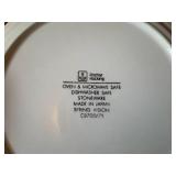 ANCHOR HOCKING STONEWARE DISH SET OF 4 (PLATES/BOWLS/CUPS/SAUCER)- KC