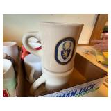 COFFEE CUPS X 2 FLATS- KC