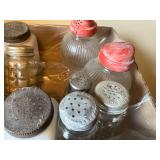 VINTAGE SALT & PEPPER SHAKERS FLAT- KC