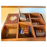 DISPLAY SHELF/ TOOTH PICK HOLDER/ POT HOLDER- KC